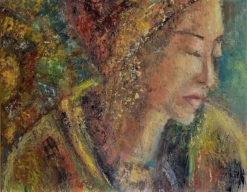 Ingrid de Rooij-Swillens, schilderes portretten en schilderijen