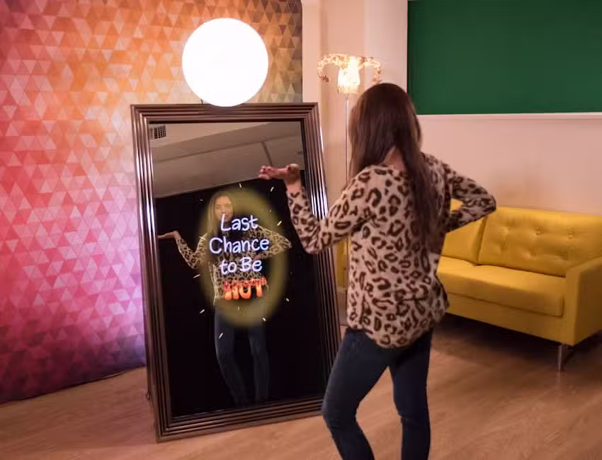 Magische fotospiegel