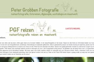 Peter Grobben, Fotografie PGF reizen